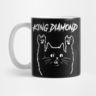 king diamond metal cat Mug